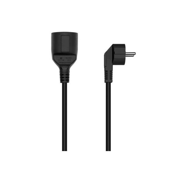 Aisens Cabo de Extensão Schuko CEE7 macho/fêmea 3 m preto