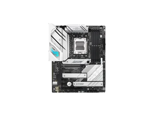 ASUS ROG STRIX B650-A GAMING WIFI - Bundkort - ATX - Socket AM5 - AMD B650 Chipset - USB-C 3.2 Gen 2x2, USB-C 3.2 Gen2, USB 3.2 Gen 2, USB 3.2 Gen 1 - 2.5 Gigabit LAN, Wi-Fi 6, Bluetooth - onboard grafik (CPU påkrævet) - HD Audio (8-kanaler)
