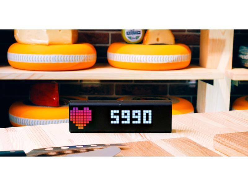 LaMetric Smart-Display LaMetric Time LaMetric TIME Tischuhr für Smart Home