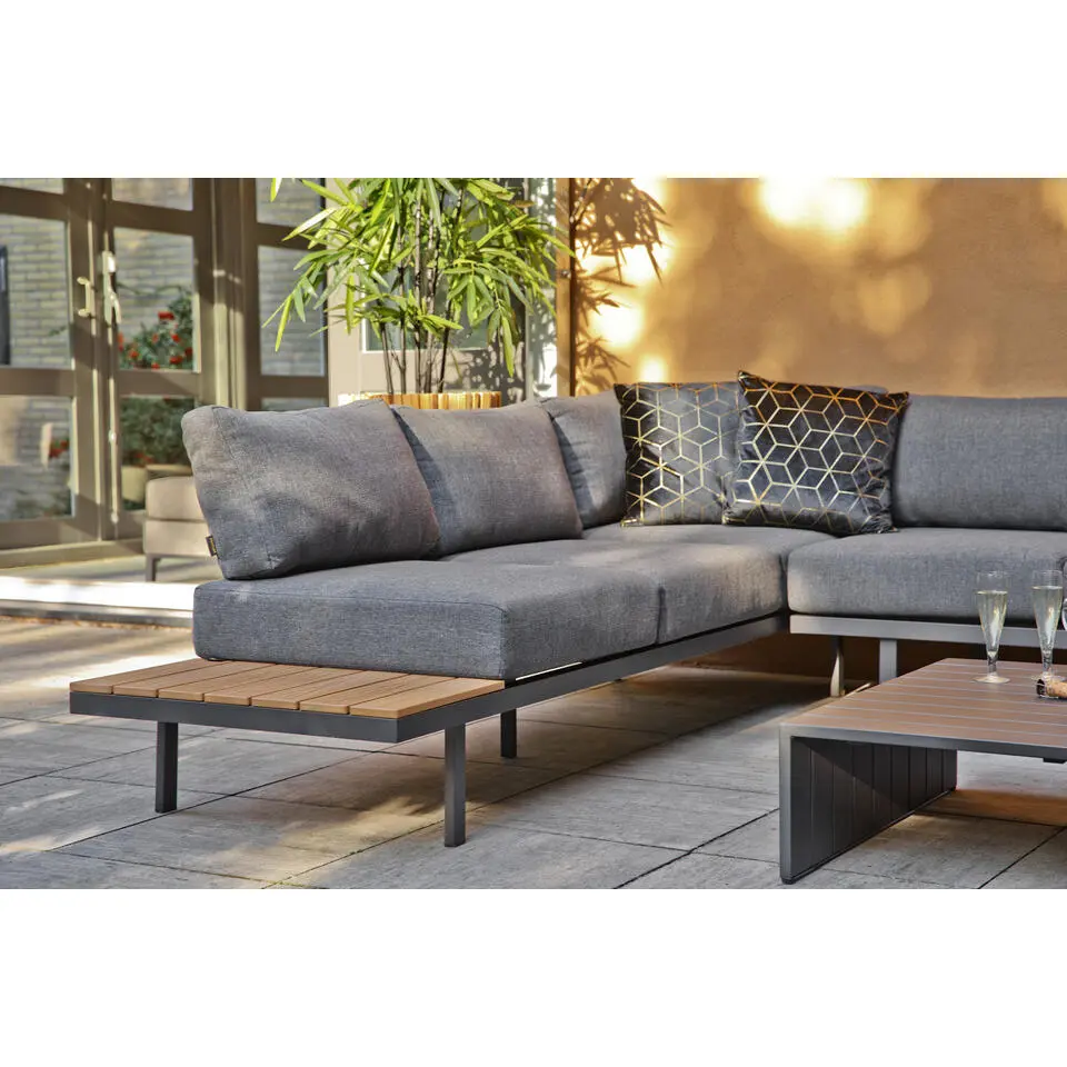 Exotan Bari loungeset - Grijs