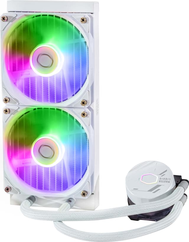 Cooler Master MASTERLIQUID 240L Core CPU vandkøler (hvid)