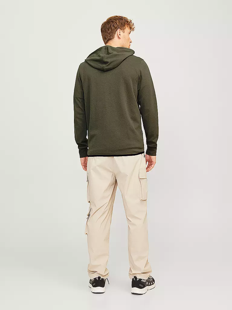 JACK & JONES Sweatjacke JCOAIR olive