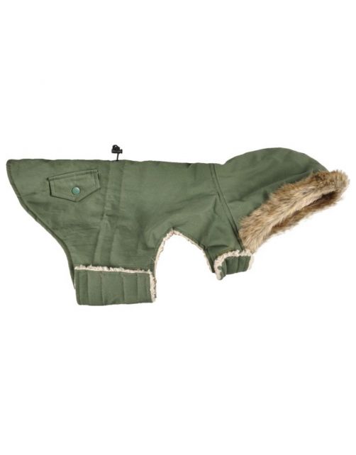 Flamingo Winterjas Lennox Groen - Hondenkleding