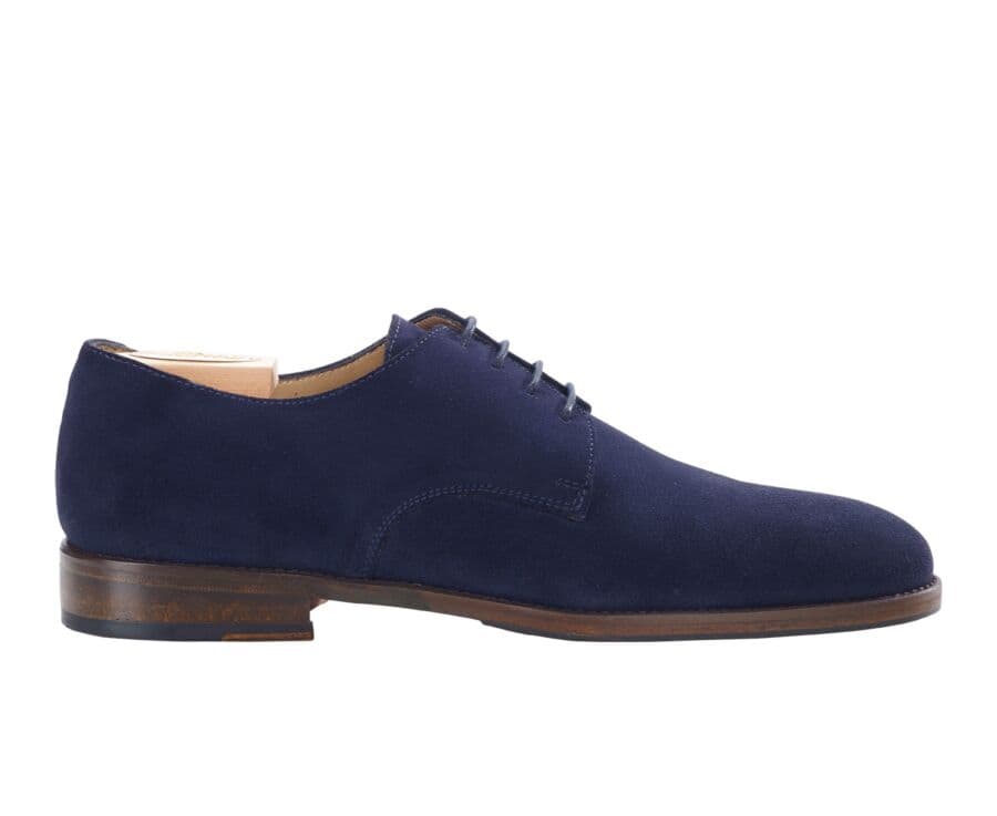 Derbies homme Velours Marine - DOVER II PATIN
