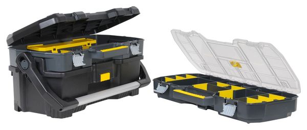 Boîte à Outils avec Organiseur Transparent - 67 x 32 3 x 25 1 cm - STANLEY  1-97-514