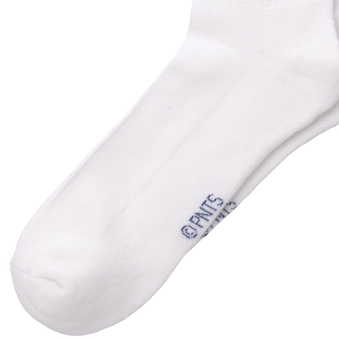 VanVaan 1 Paar Peanuts Socken mit Stickerei weiss
