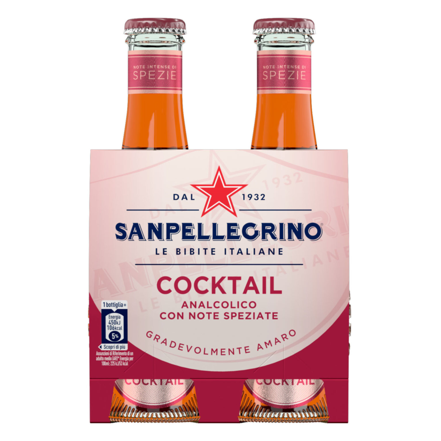 San Pellegrino Cocktail 4x20cl -80cl