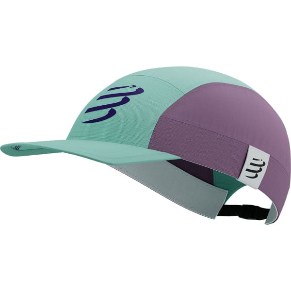 Casquette trail COMPRESSPORT 5 PANEL LIGHT CAP SHELL BLUE/GRAPE