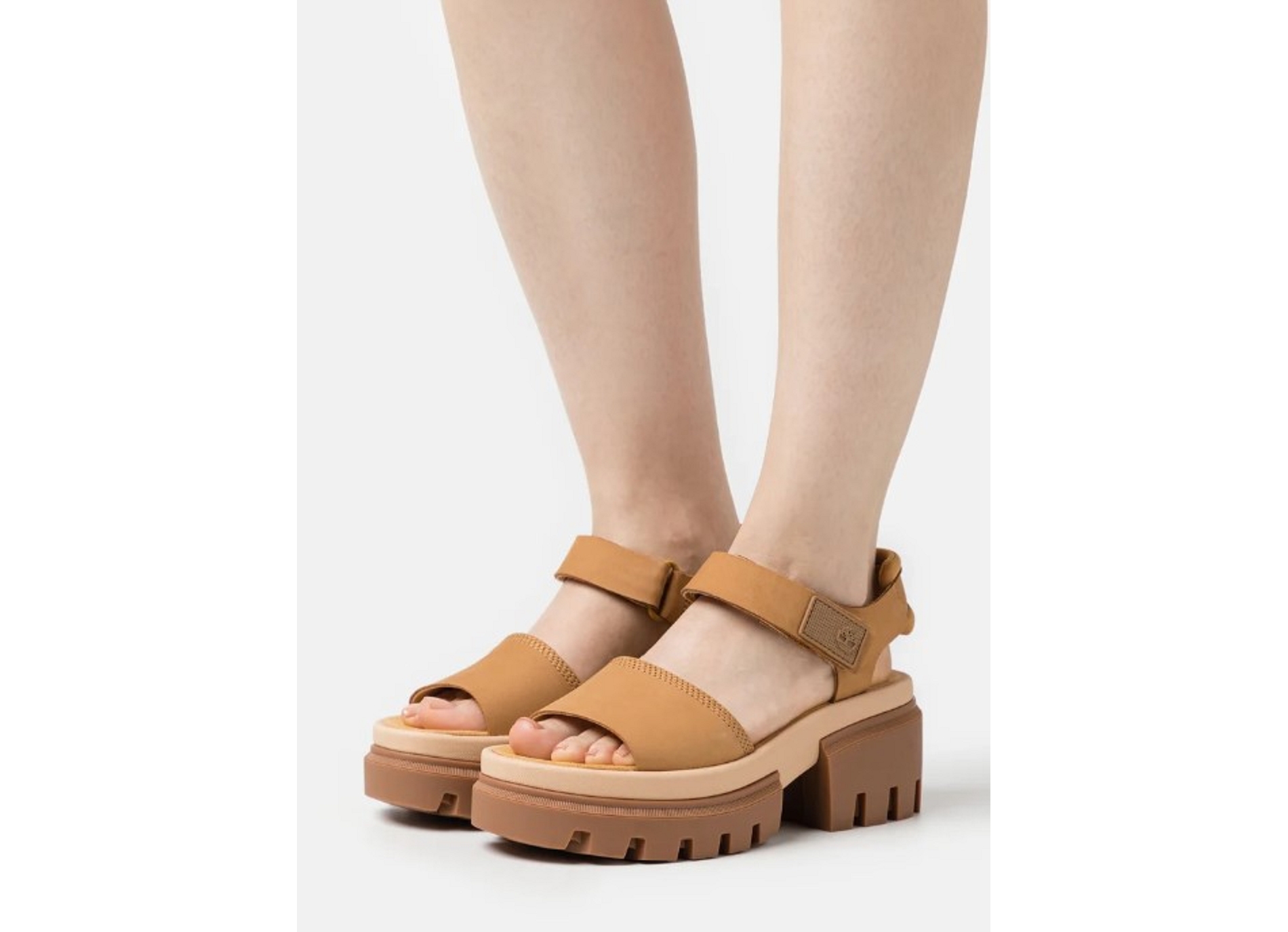 Everleigh ankle strap camel
