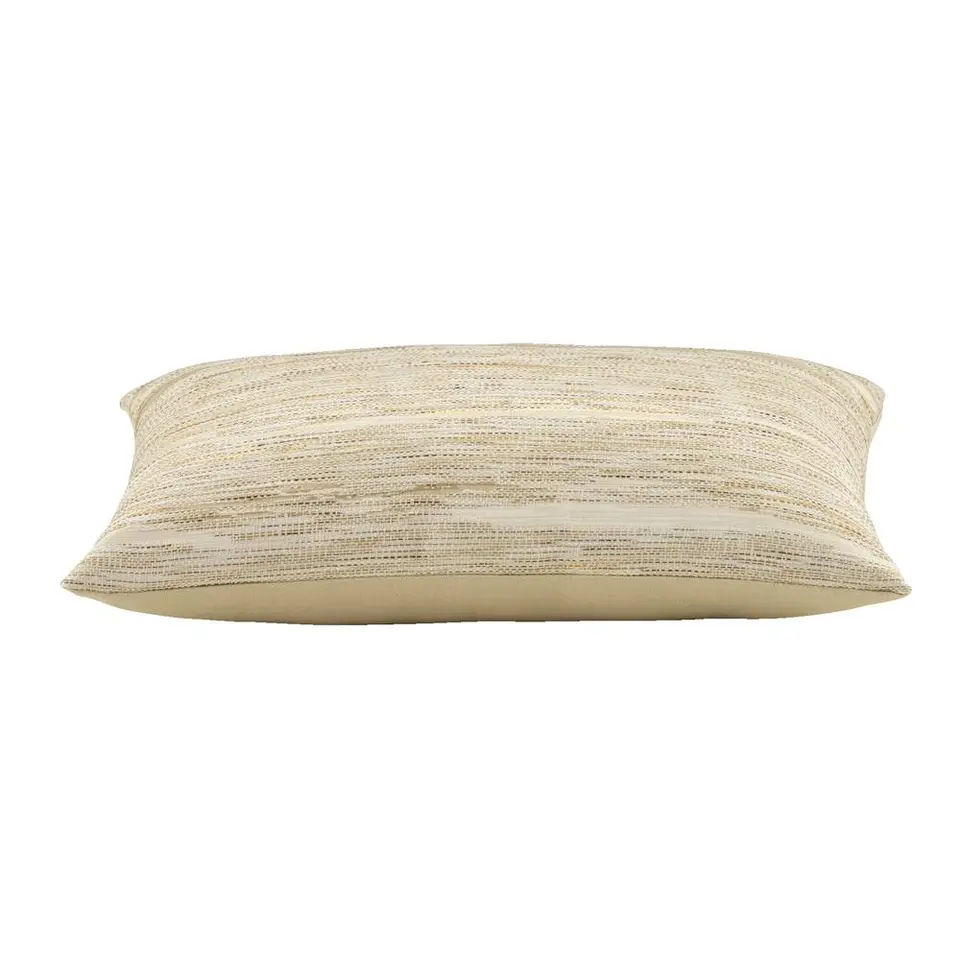 Sierkussen Solane - naturel/goud - 30x50 cm
