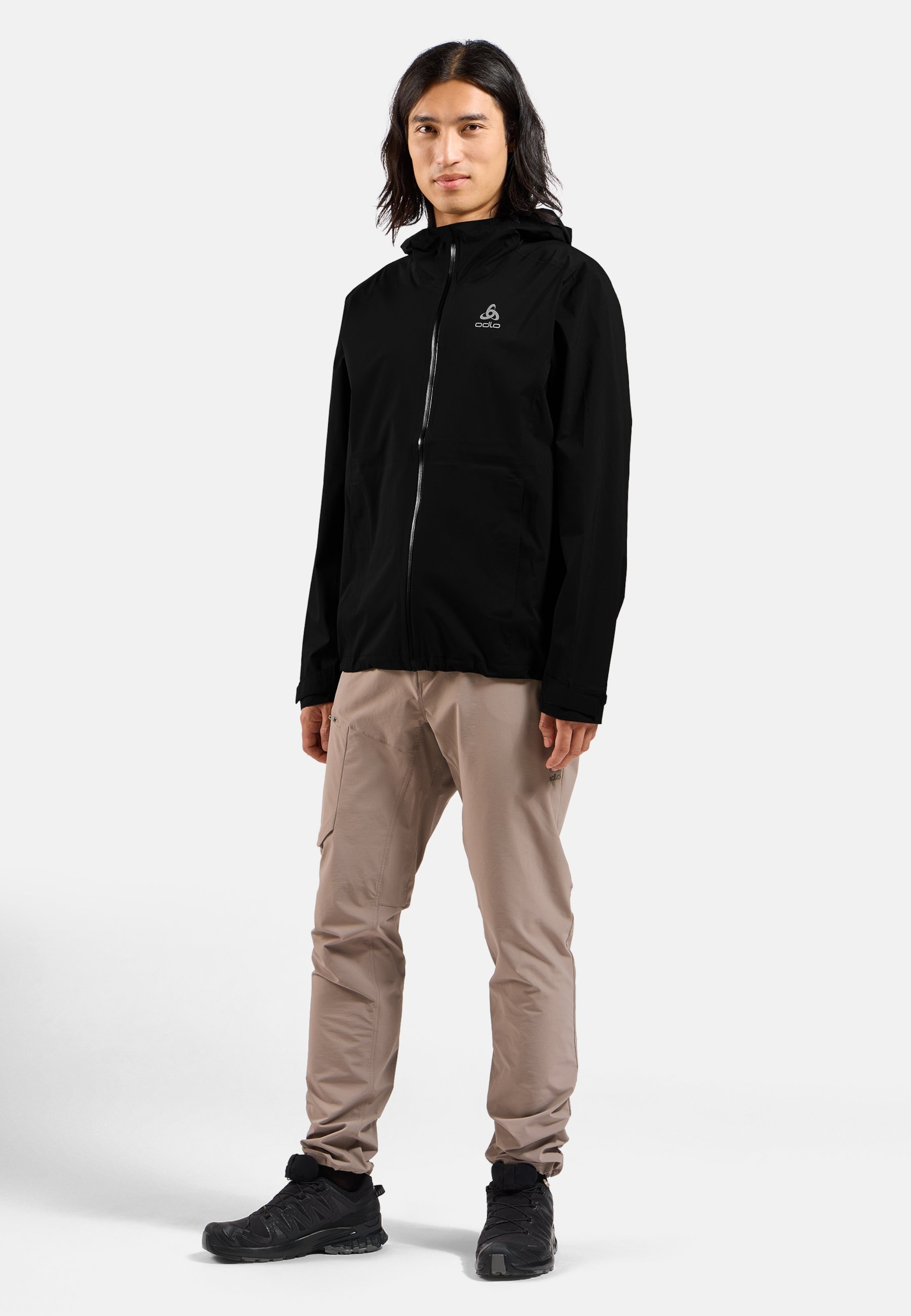 Herren Aegis 2.5L Waterproof Hardshell Jacke in black