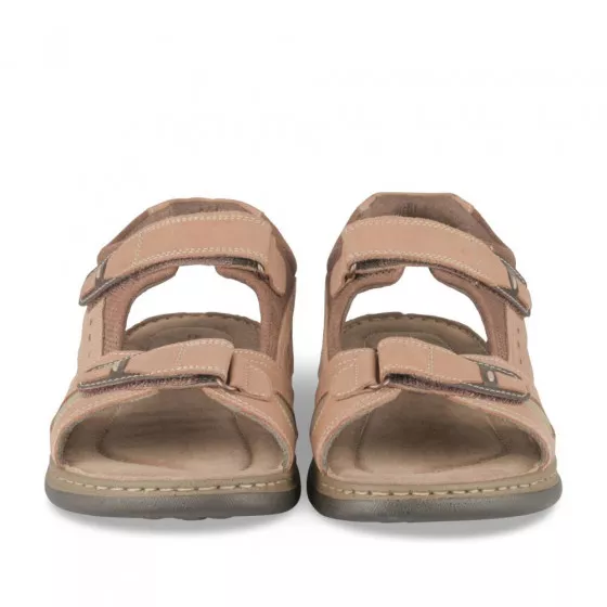 Sandales COGNAC MEGIS CASUAL