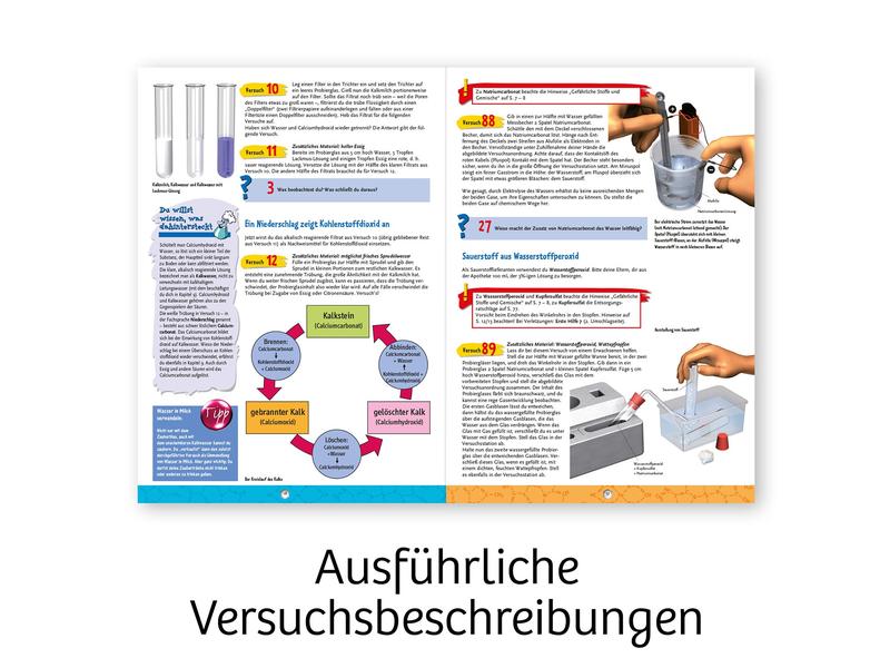 Kosmos Experimentierkasten Chemielabor C 1000 Basis-Laborausstattung