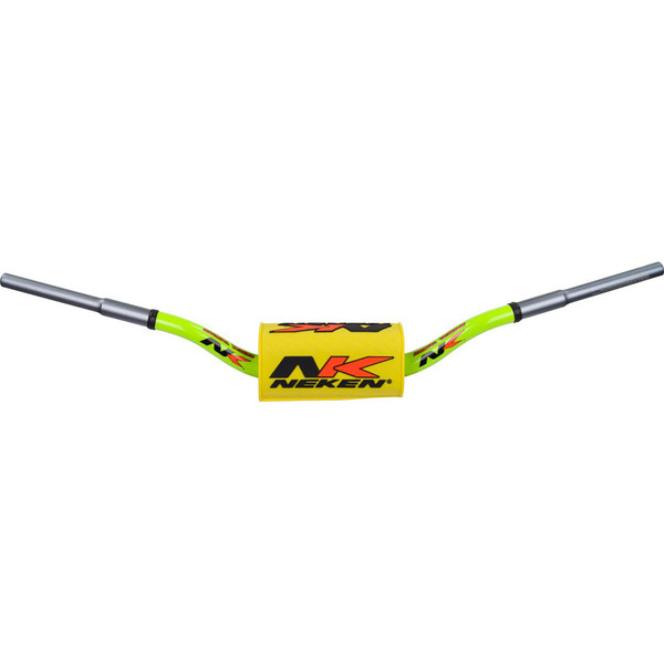 Neken - Guidon K-Bar - diamètre variable SFH design conique Jaune fluo