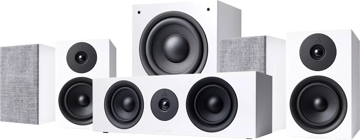 Argon Audio Forus 5 5.1 Blanc Packs enceintes grand spectacle