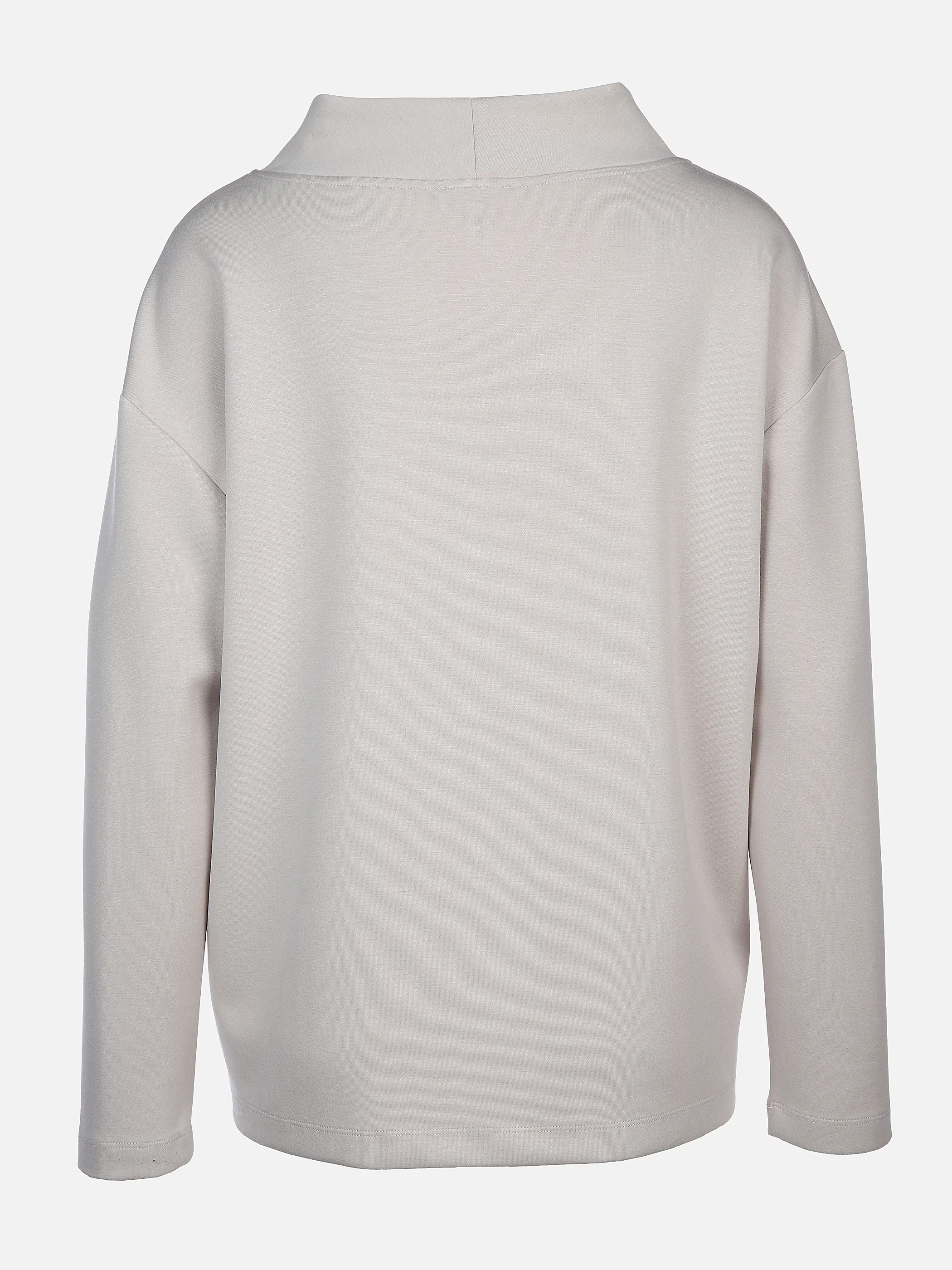 Damen Sweatshirt mit Glitzerprint und Strassbesatz