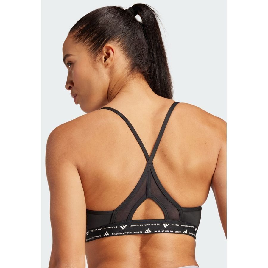 Adidas Brassière de training 3 bandes Aeroreact