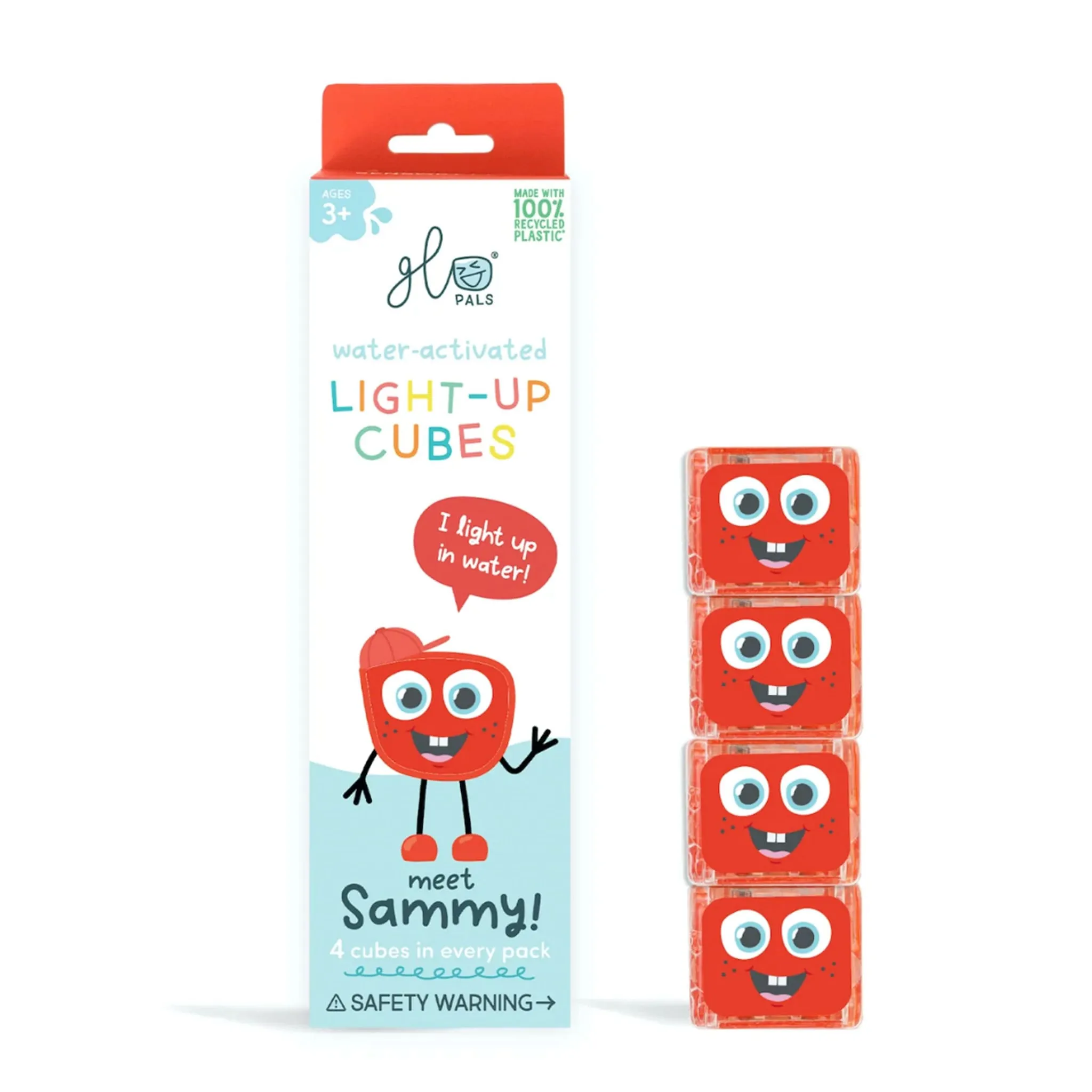 Glo Pals Cubes Lumineux pour le Bain - Sammy