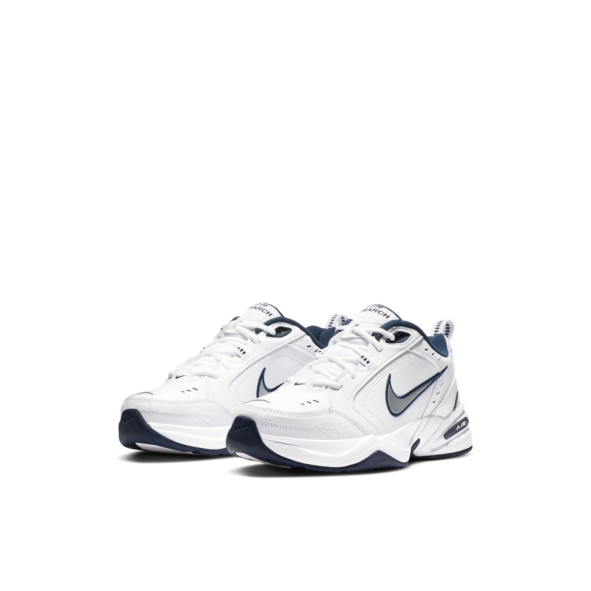 NIKE-Monarc_4-m-w-Baskets - Talon plat - Blanc