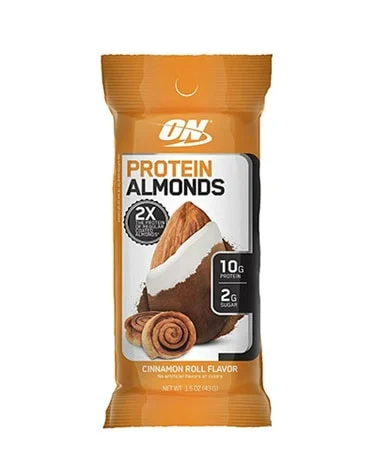 Optimum Nutrition Protein Almonds - Cinnamon Roll 12x43g