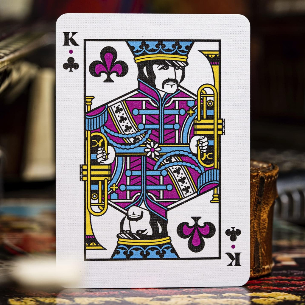 Cartes à jouer Theory11 - The Beatles - Rose