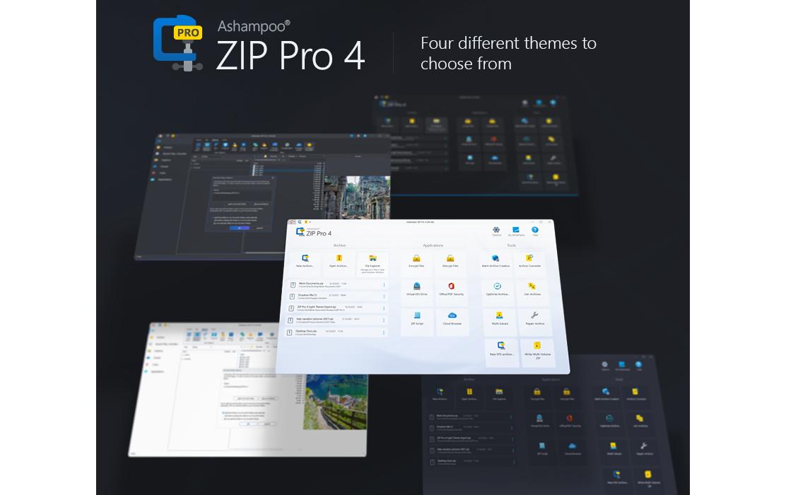 ZIP Pro 4 ESD, Vollversion, 1 PCDateien blitzschnell packen, entpacken, verschlüsseln und sichern