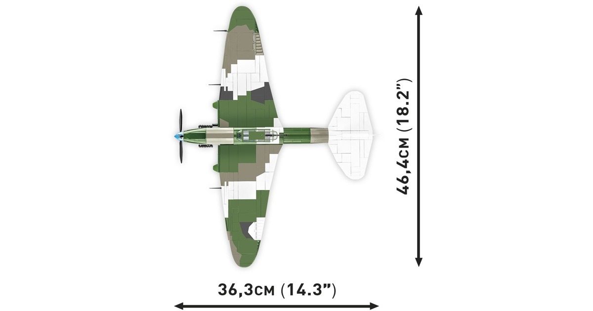 COBIHistorical Collection - Ilyushin IL-2 1943 Constructiespeelgoed  (Schaal 1:32)