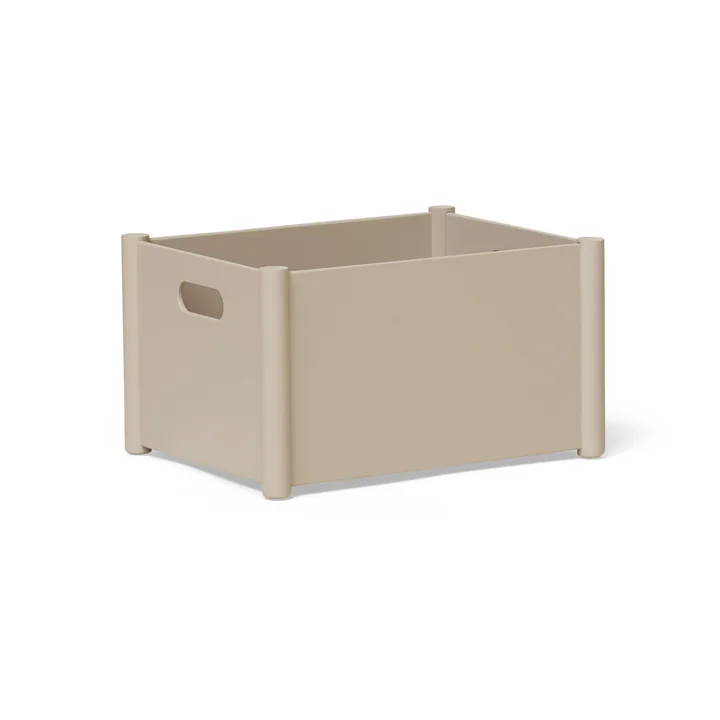 Form & Refine - Pillar Storage Box M, warm grey