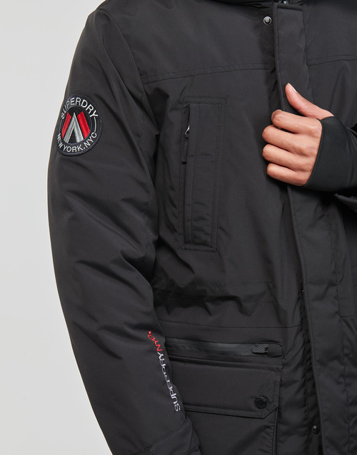 Superdry - CITY PADDED PARKA JACKET - Noir