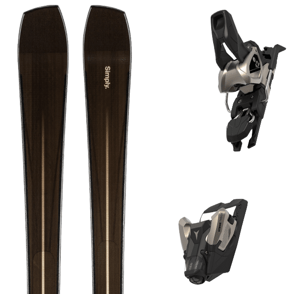 Pack ski SIMPLY CARVER + Fix