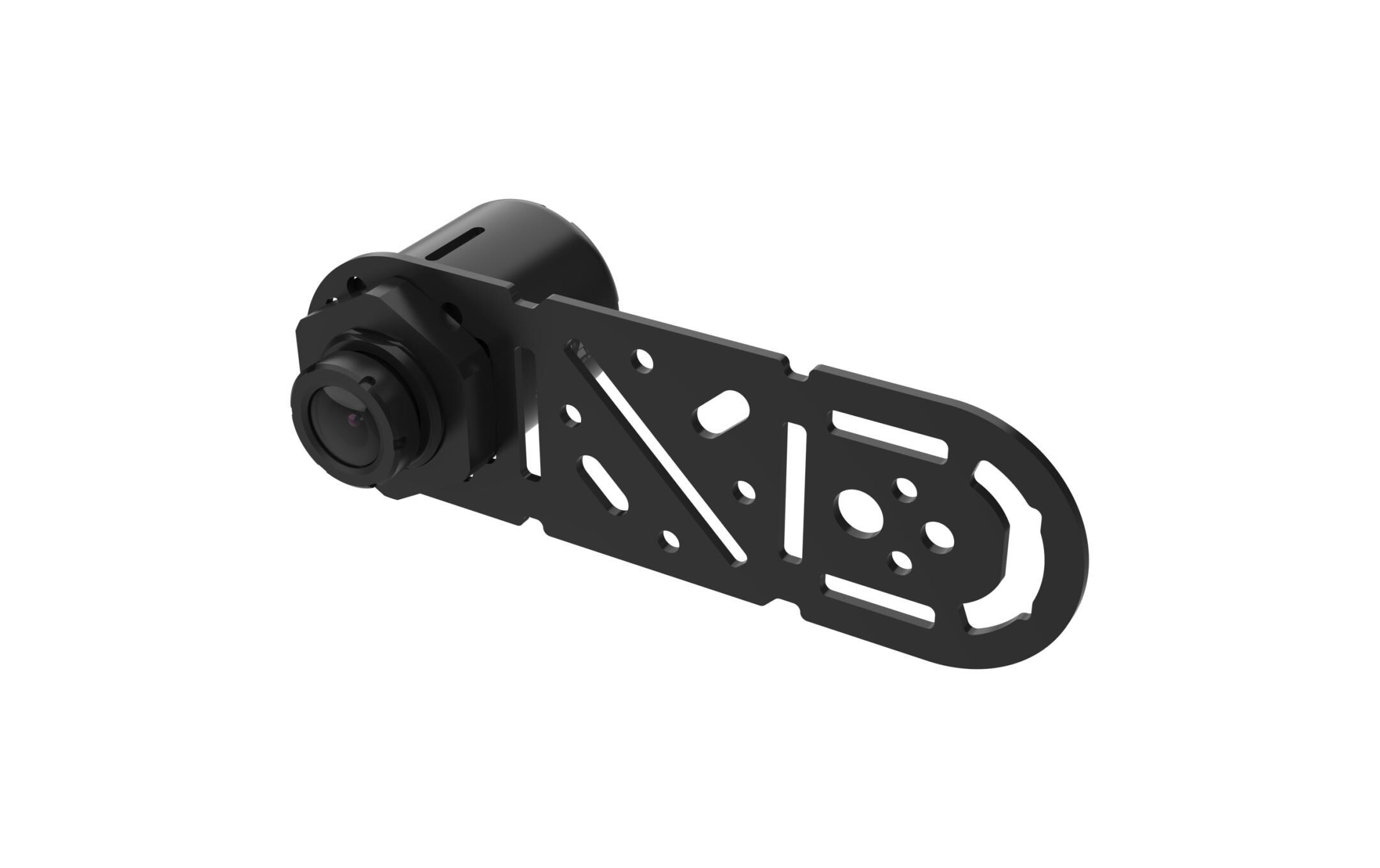 Montageplatte TF1902-RE Schwarz 4 StückFlexible Montagehalterung für modulare Sensoreinheiten