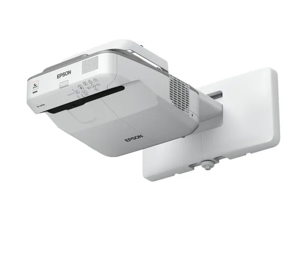 Epson EB-685W - 3LCD-projektor - 3500 lumen (hvid) - 3500 lumen (farve) - WXGA (1280 x 800) - 16:10 - 720p - LAN - grå, hvid