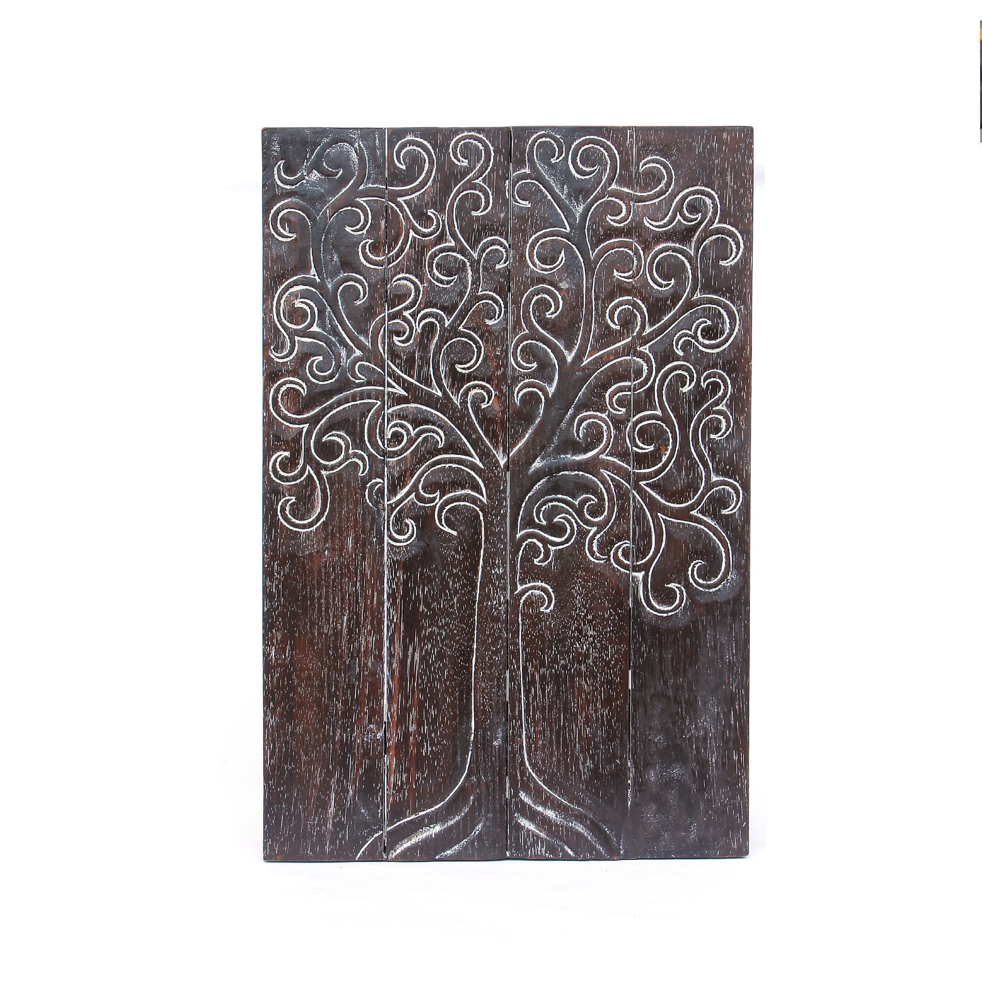 Panel 'Baum des Lebens', braun, B 40 cm, H 60 cm von fischer's lagerhaus