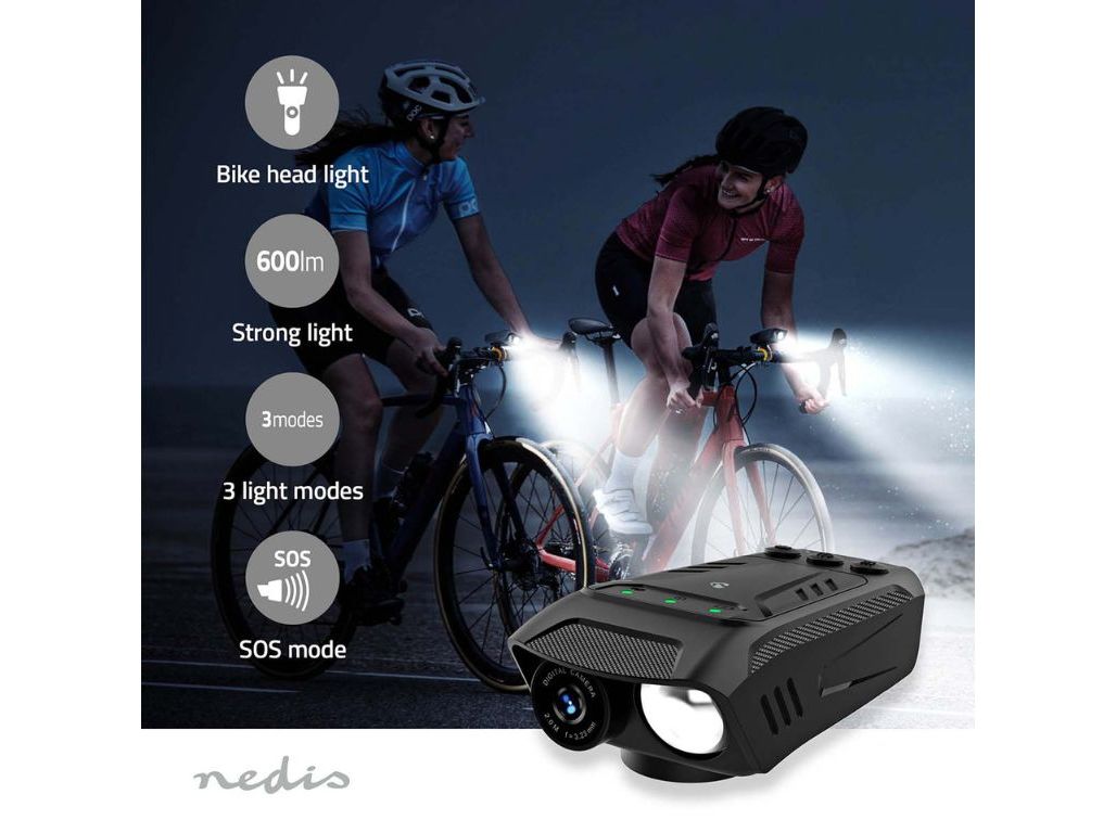 CAMARA AVENTURA NEDIS CCAM100BK FULL HD