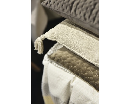Decoratief kussen Zoe beige 45x45 cm