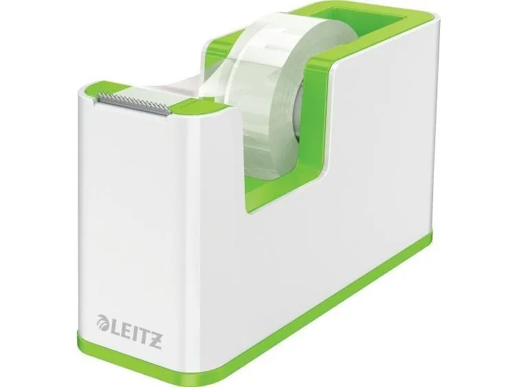 Tapedispenser Leitz WOW Dual hvid/grøn