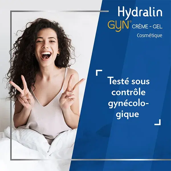 O Gel Creme Suavizante HydralinGyn® 35g acalma e protege a área íntima.