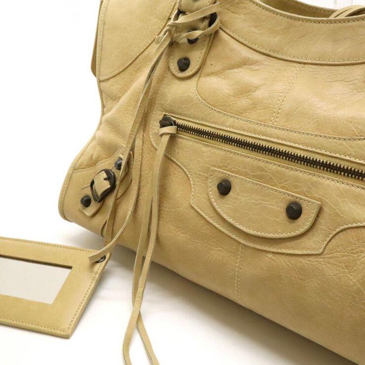Balenciaga Vintage Balenciaga City Beige