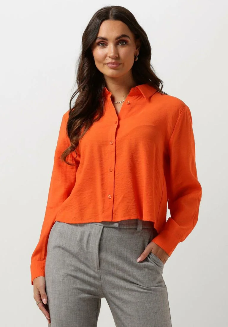 MODSTR\u00D6M oranje modstr&ouml;m blouse hudgesmd shirt
