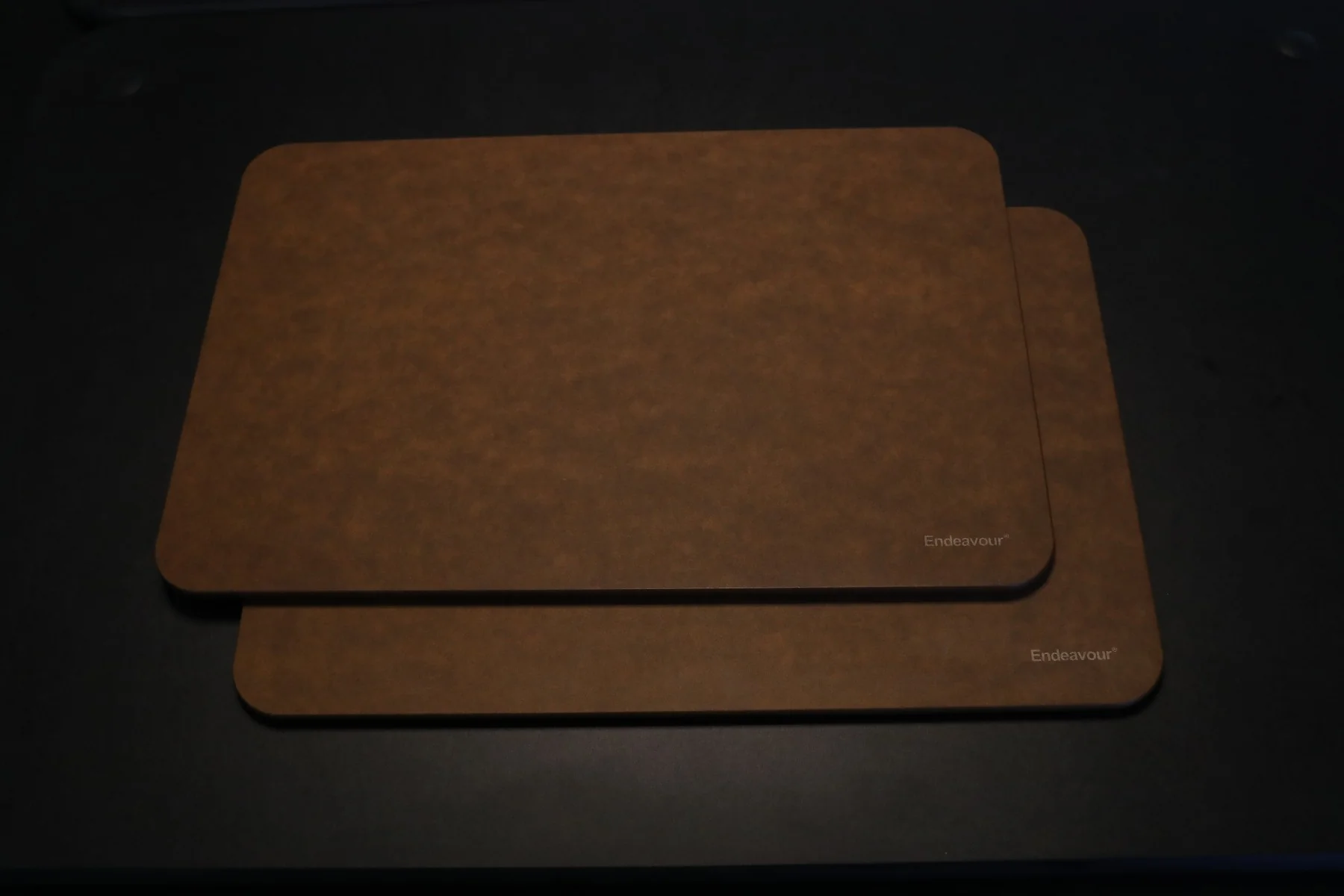 Endeavour  Endeavour, 2 pk. skærebræt - Brown Black
