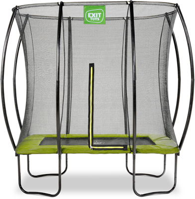 EXIT Silhouette Trampoline inkl. Sikkerhetsnett 153x214 cm, Grønn