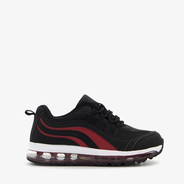 Osaga kinder sneakers met airzool zwart/rood