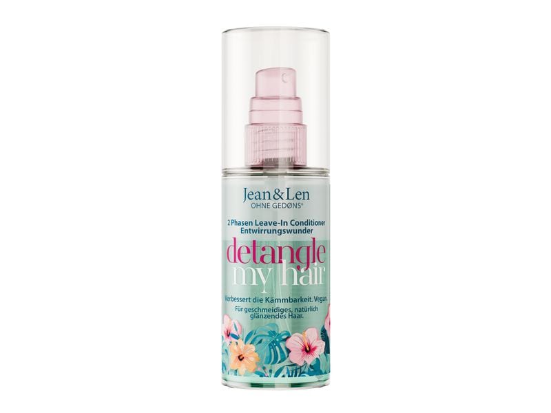 Jean & Len Entwirrspray 2-Phasen Leave-In 100 ml Natürliche Pflegekur – ein Entwirrungswunder mit Anti-Frizz Pflegeformel