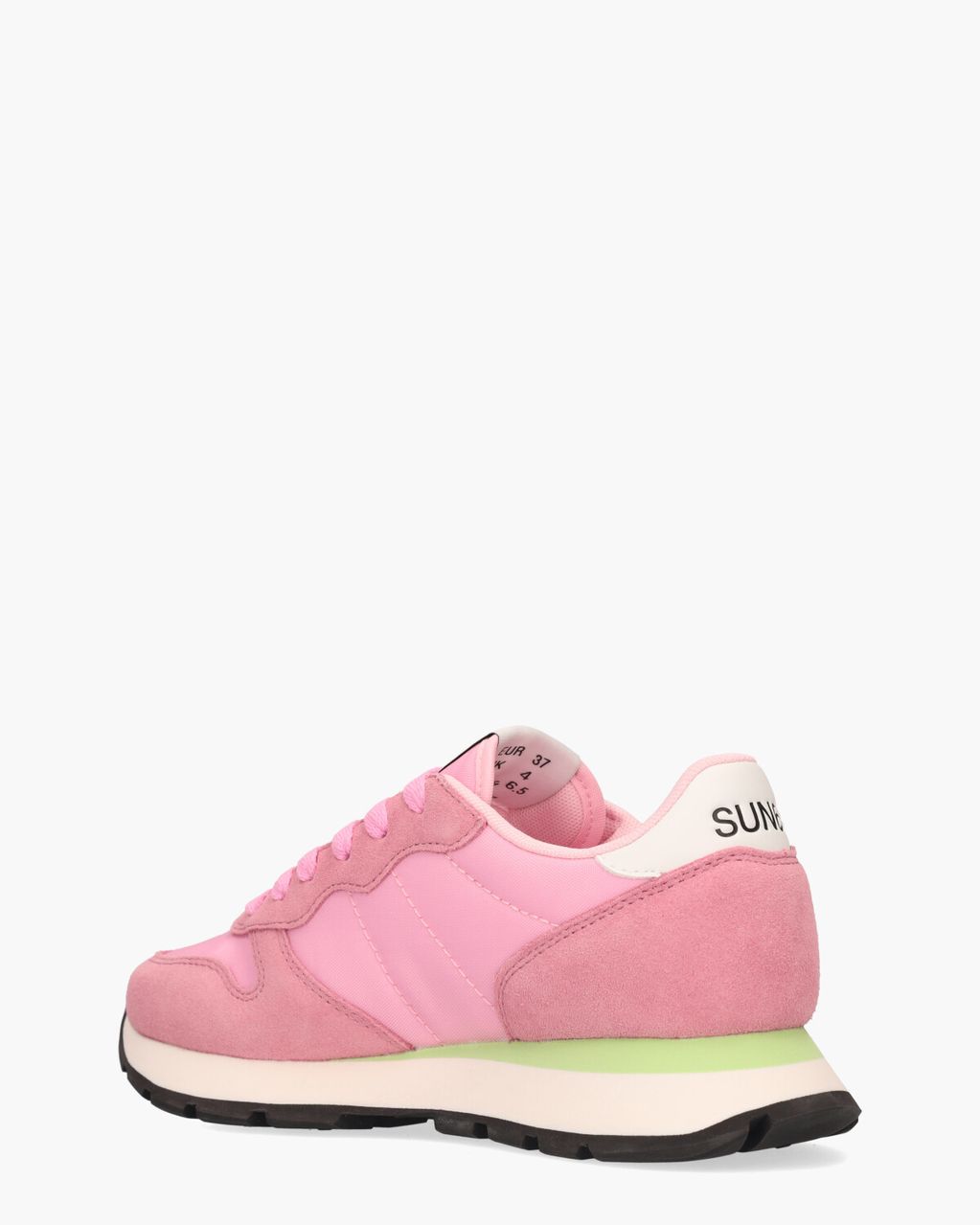 SUN68 Ally Solid Nylon Roze Damessneakers