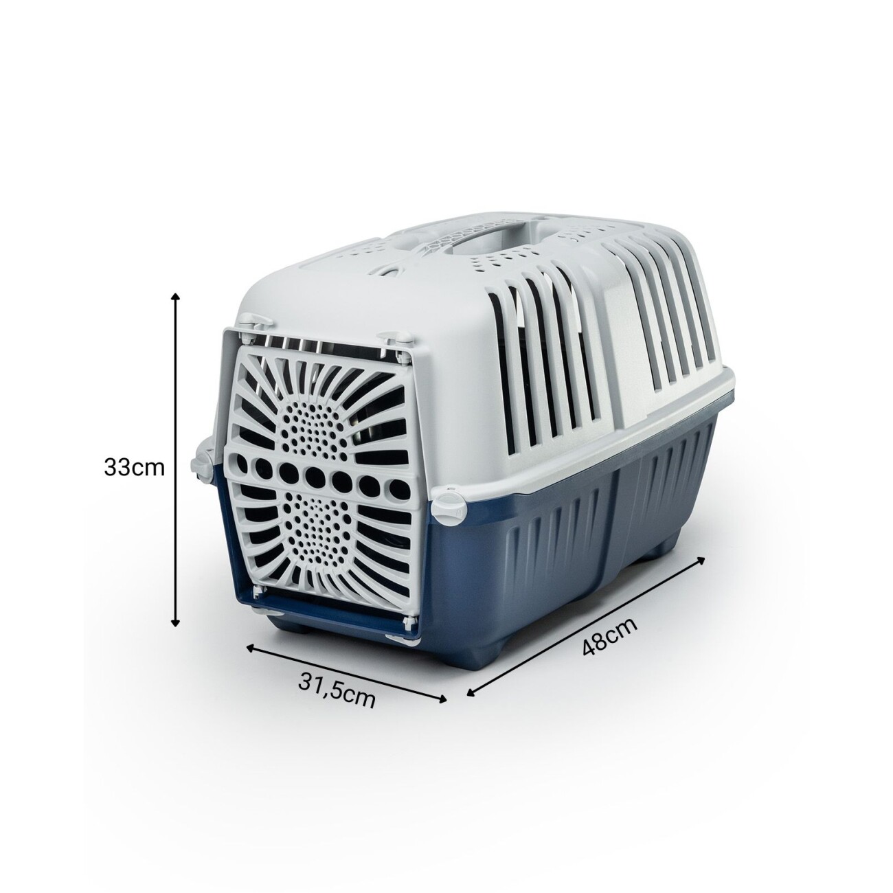 Lionto Transportbox aus Plastik dunkelblau S