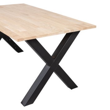 WOOOD Tablo eiken blad 160x90 met ALKMAAR-poot