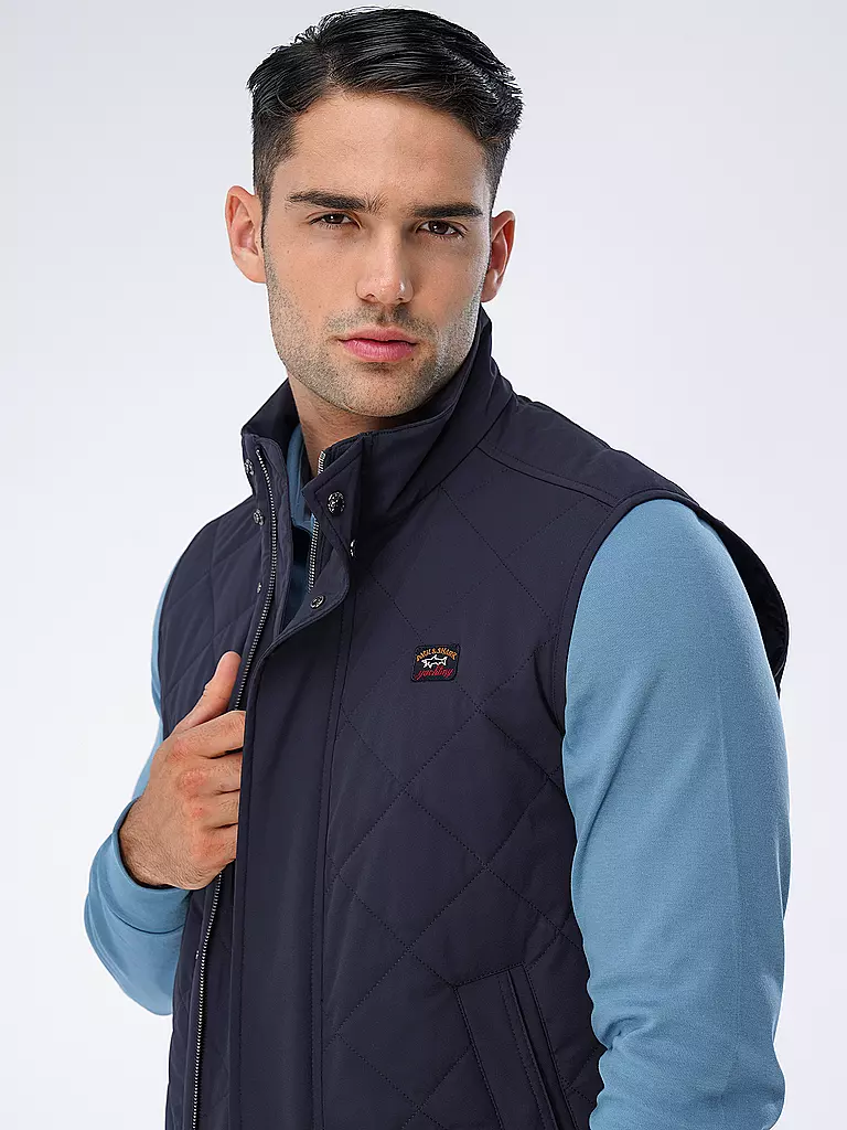 PAUL & SHARK Steppgilet dunkelblau