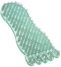 Mattisson Voetzool scrub foot mat groen 1ST