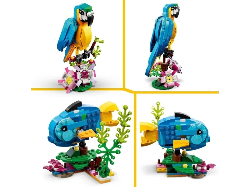 LEGO Creator 31136 Eksotisk papegøje