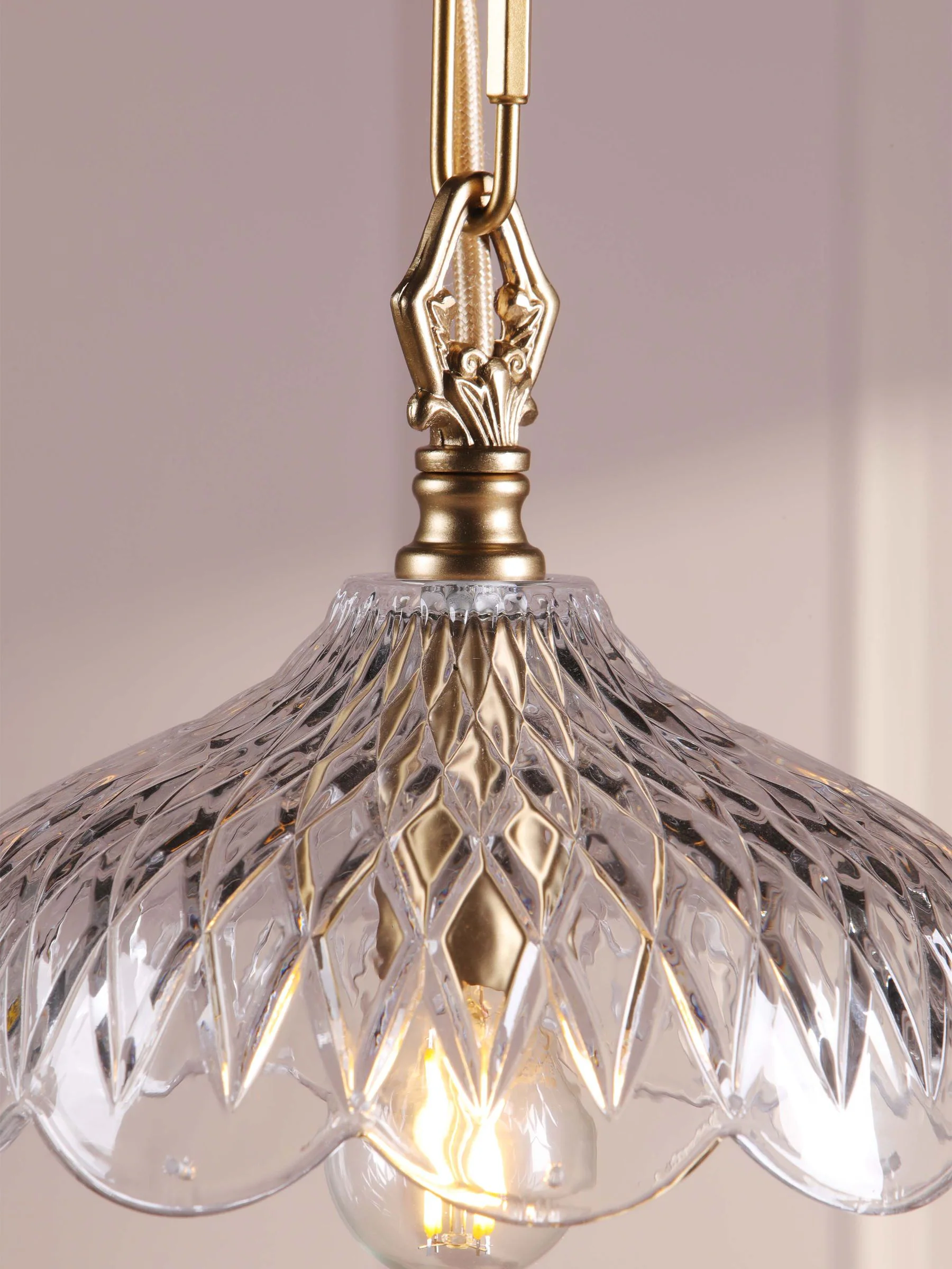 Laura Ashley Eversden 1 Light Pendant